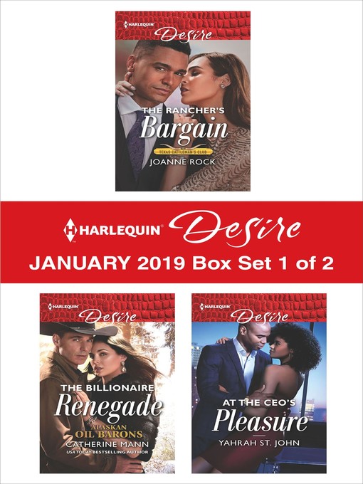 Title details for Harlequin Desire January 2019 Box Set, 1 of 2 by Joanne Rock - Available